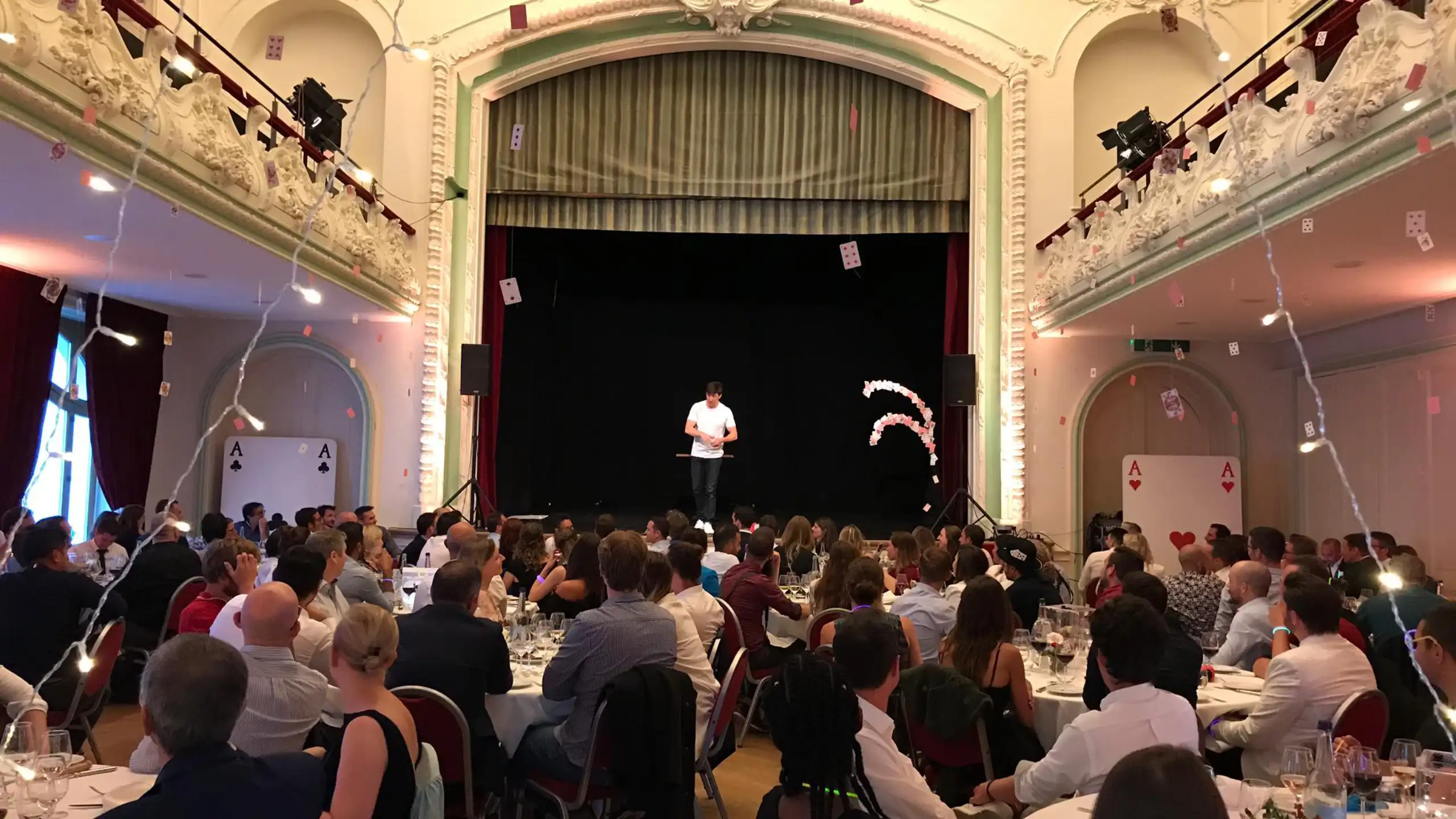 Soirée d'entreprise tout inclus organisée par Global Creative en Suisse romande
